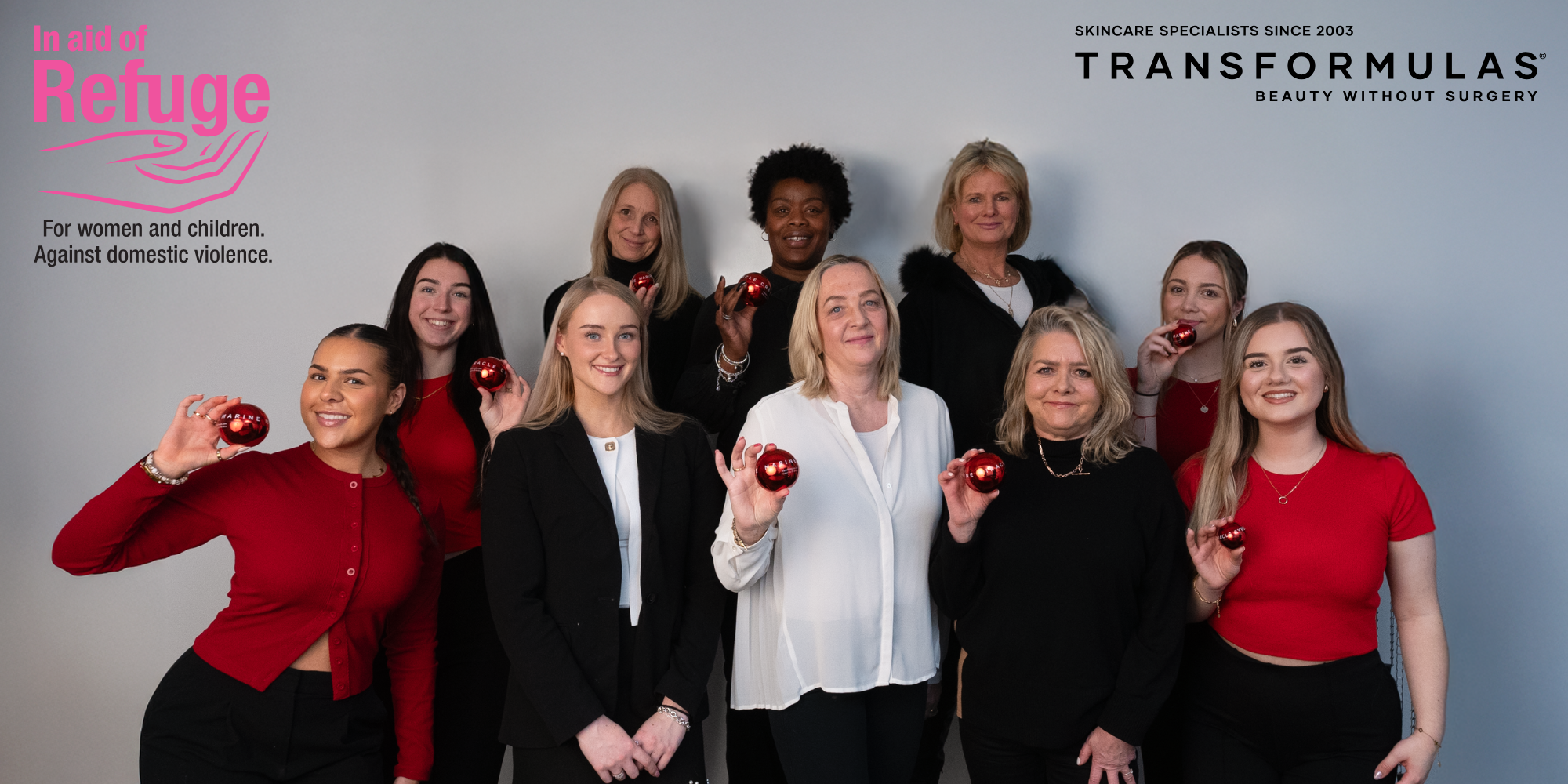 Transformulas Red Flag Campaign in aid of Refuge