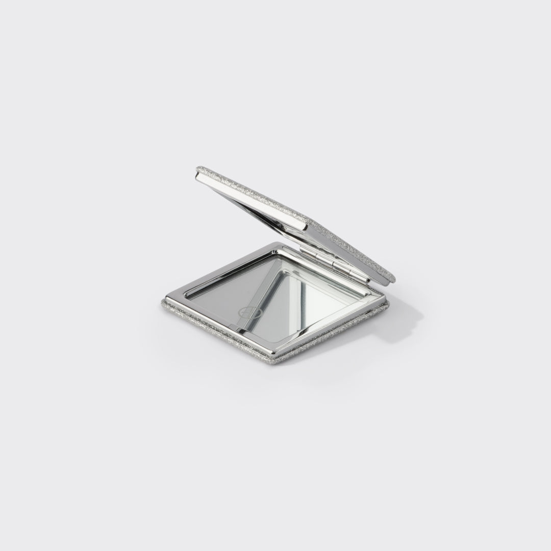 Glitzy Dual Compact Magnifying Mirror