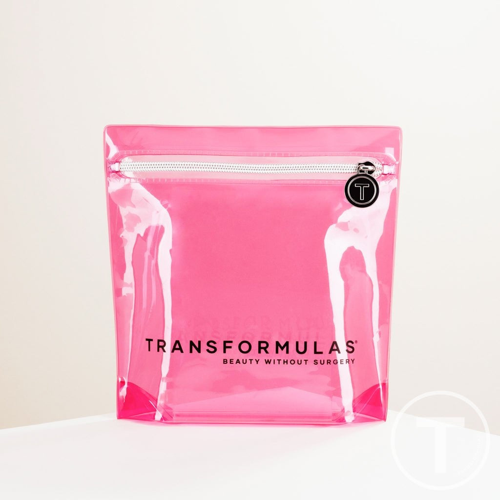 Vibrant Pink Beauty Travel Bag - Transformulas